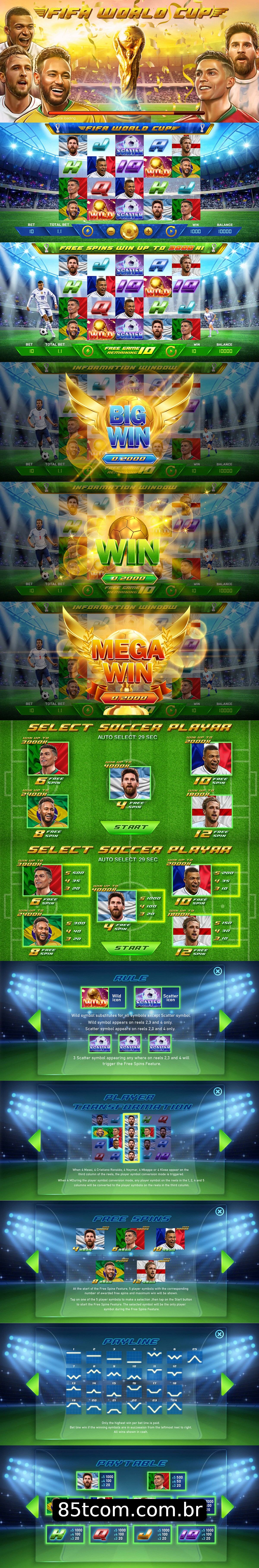 Apostas de Futebol 85t